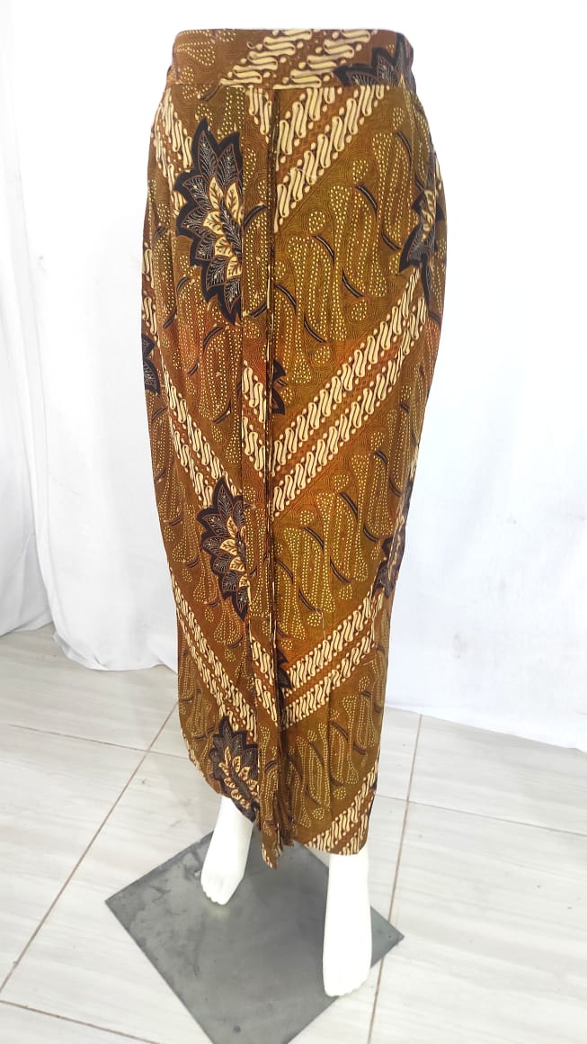 Pleat Batik Skirt
